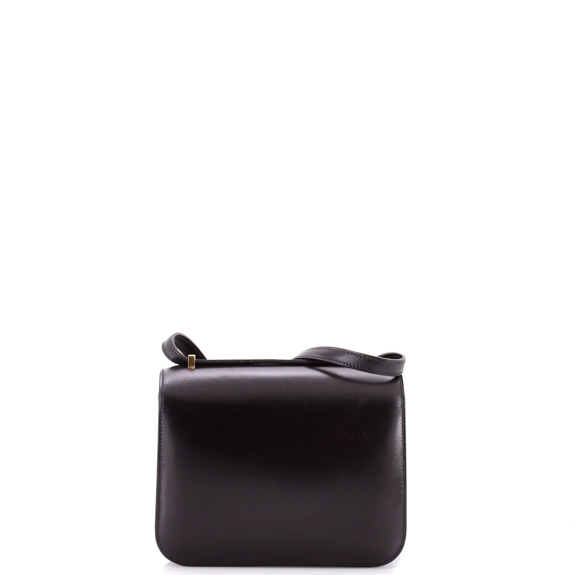 Pre-Owned Hermes Constance NM Bag Tadelakt 18, Alternate, color, Noir