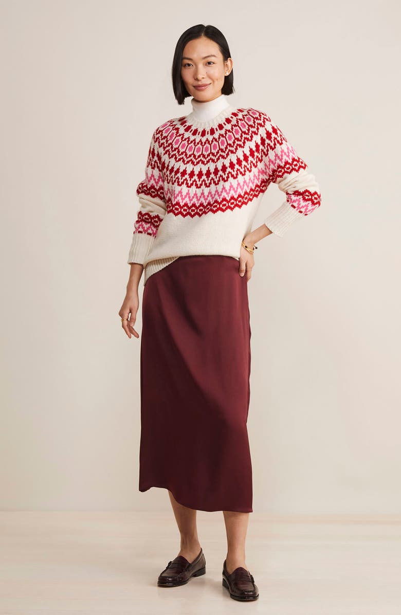 vineyard vines Cast Off Fair Isle Wool Blend Sweater, Alternate, color, 