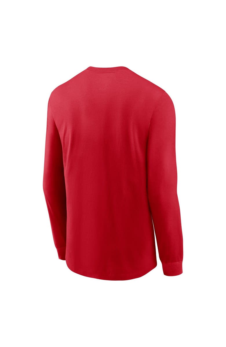 Nike Men's Nike Red Philadelphia Phillies Repeater Long Sleeve T-Shirt, Alternate, color, 