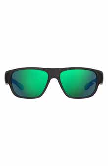 Under Armour 60mm Scorcher Square Sunglasses