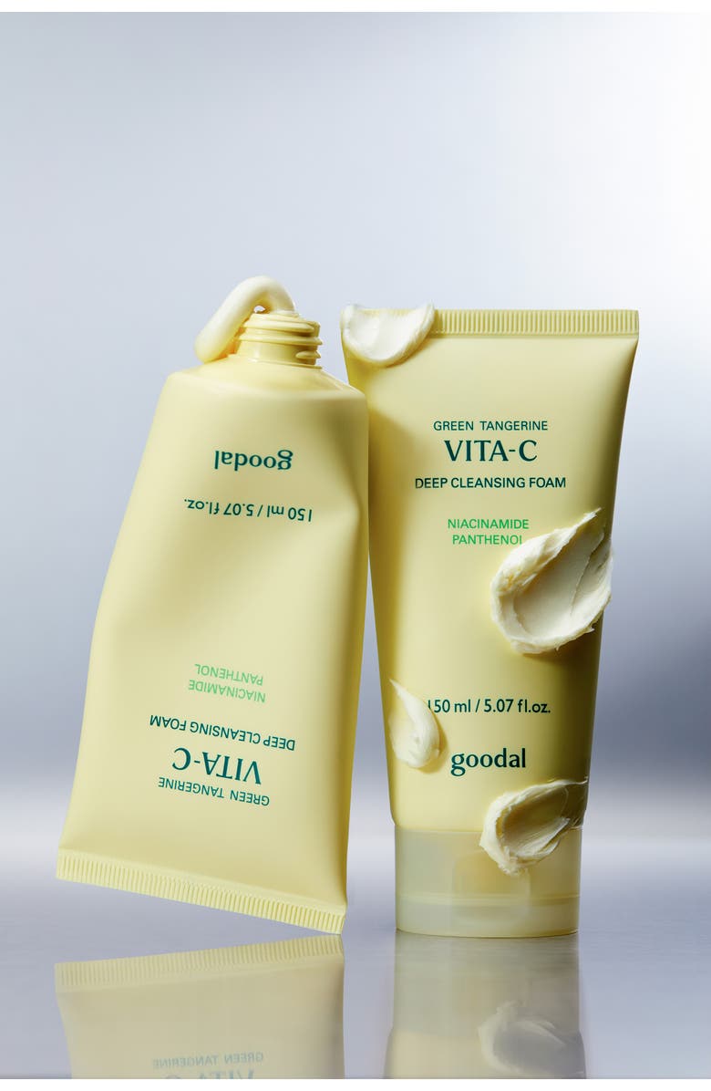 GOODAL Green Tangerine Vita-C Deep Cleansing Foam, Alternate, color,