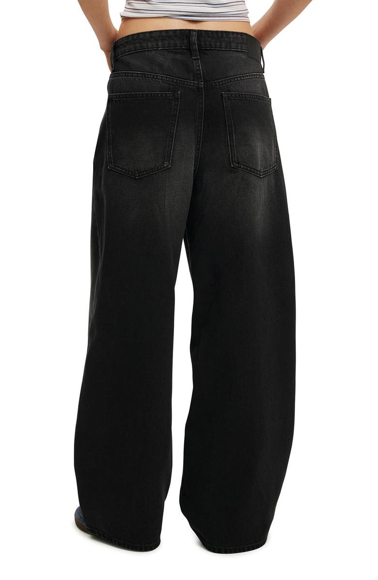 Cotton On Women's Boyfriend Super Baggy Jean, Alternate, color, Y2k Washed Black