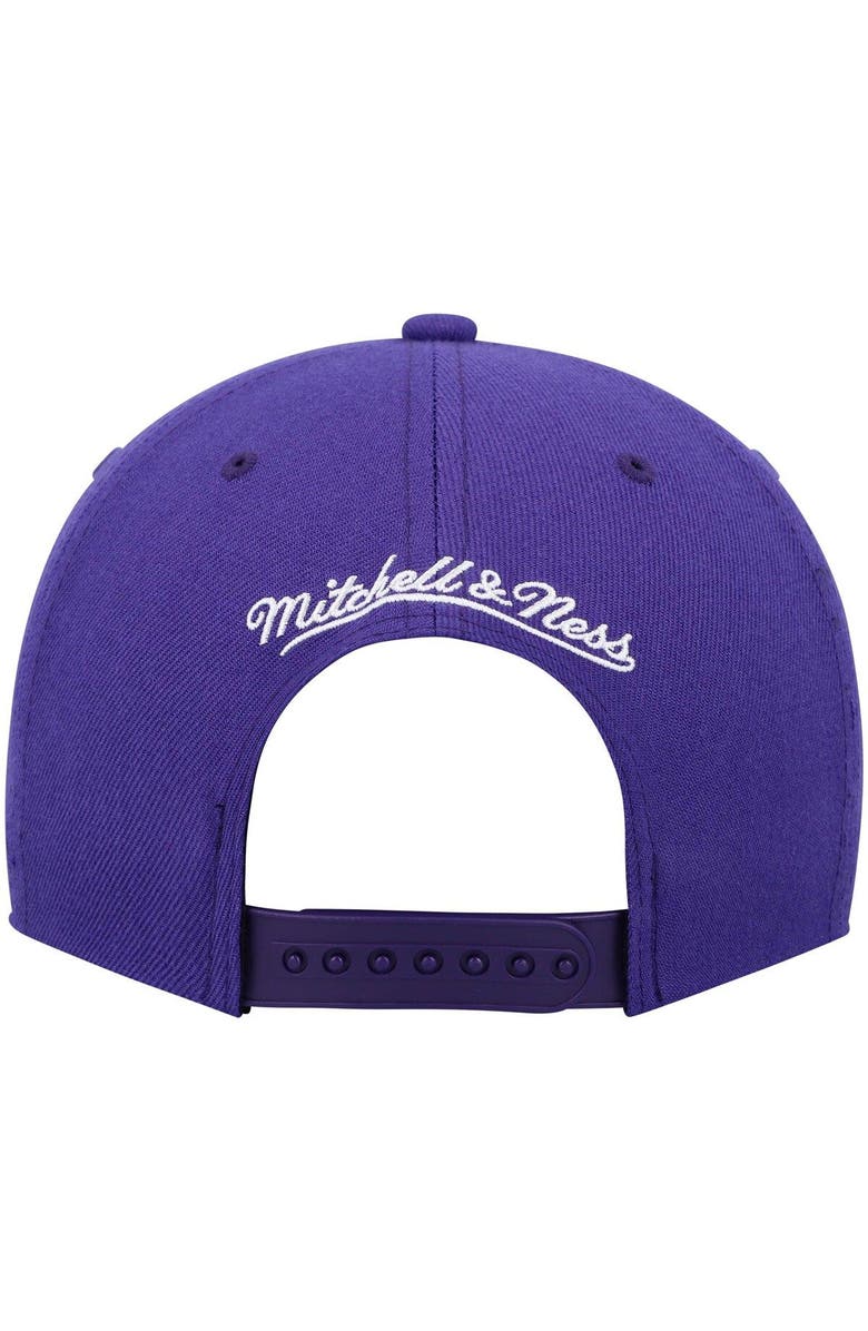 Mitchell & Ness Men's Mitchell & Ness Purple Toronto Raptors Hardwood Classics Team Ground 2.0 Snapback Hat, Alternate, color, Purple