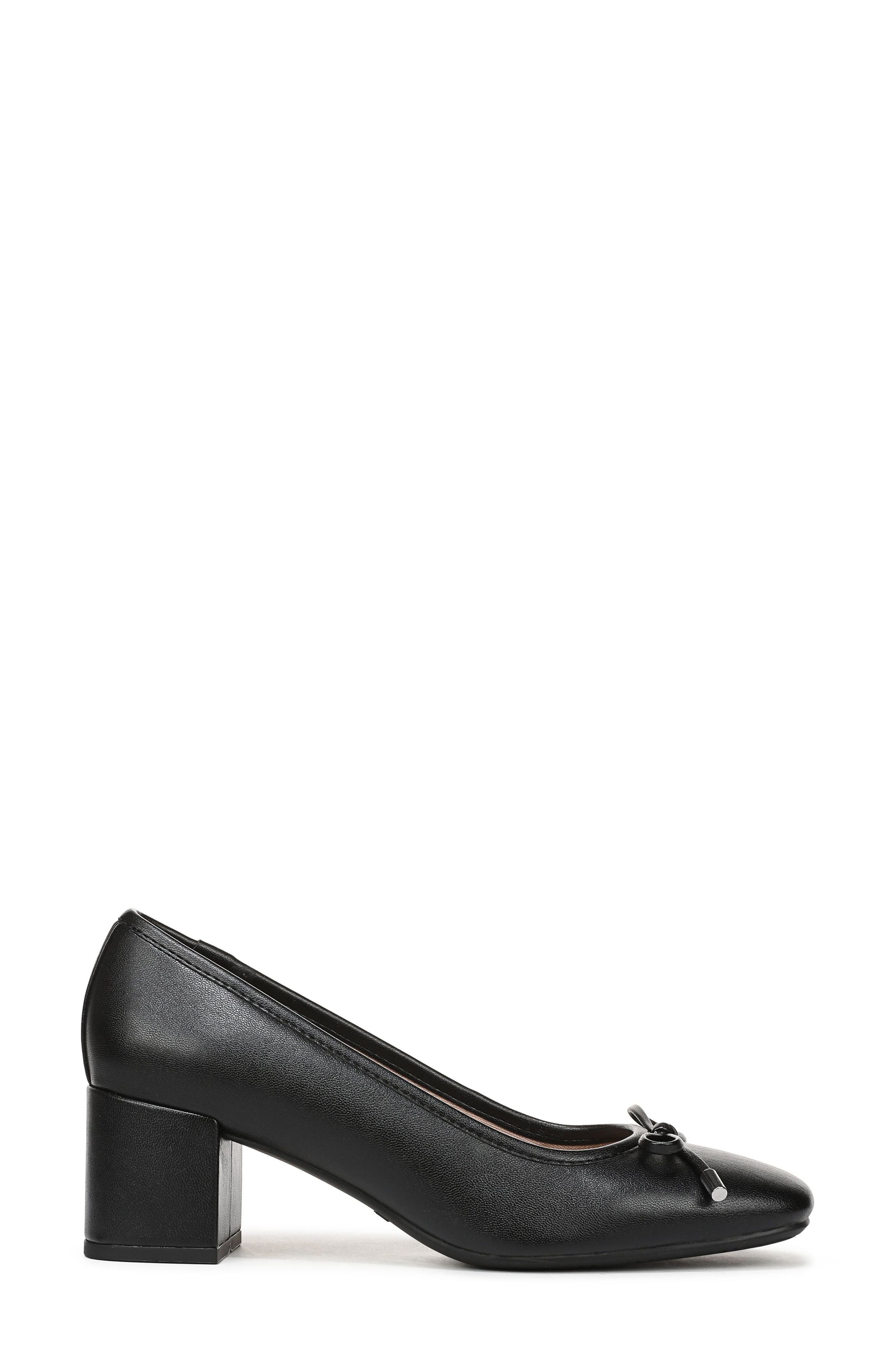 Cora Block Heel Pump, Alternate, color, BLACK WC