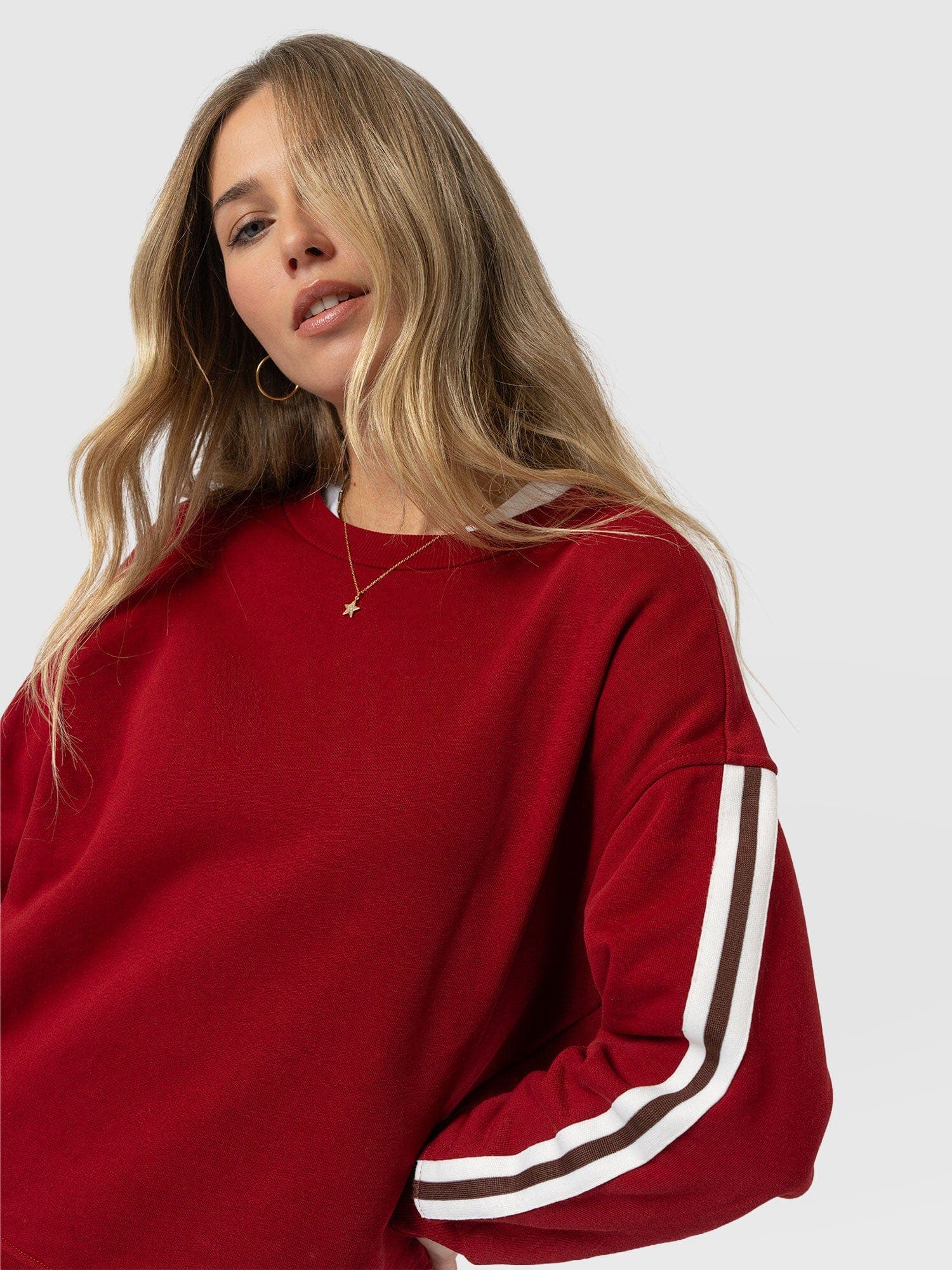 selected Red Brown Stripe