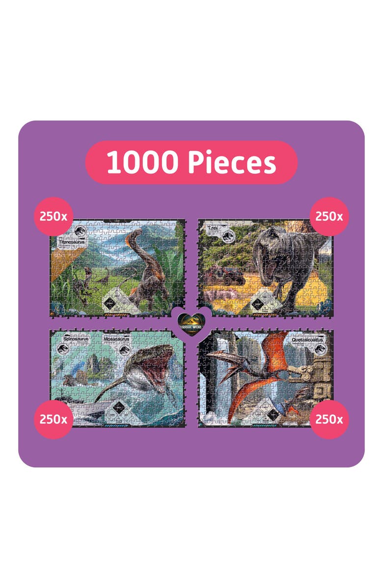 TEAMPUZZLE 1,000 Piece Puzzle, Alternate, color, Multicolored