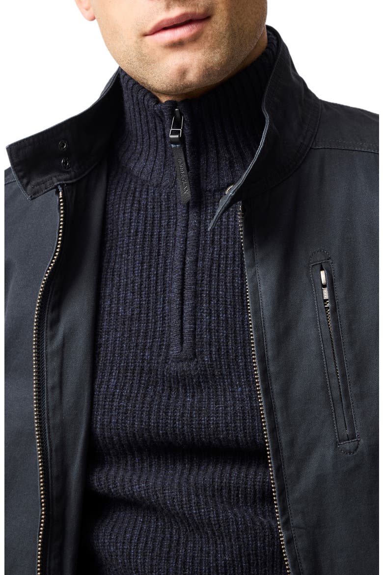 Robbies Road Quarter Zip Sweater, Alternate, color, MIDNIGHT