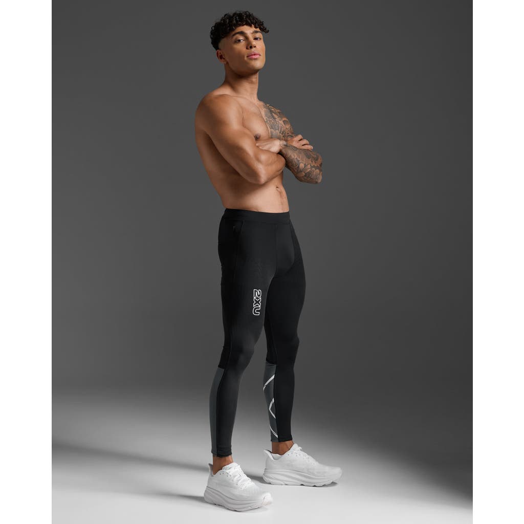 2xu Light Speed React Comp Tights In Black