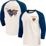 Darius Rucker Collection by Fanatics Men's Darius Rucker Collection by Fanatics Navy/White Chicago Bears Raglan 3/4 Sleeve T-Shirt