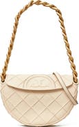 Tory Burch Mini Fleming Soft Crescent Shoulder Bag
