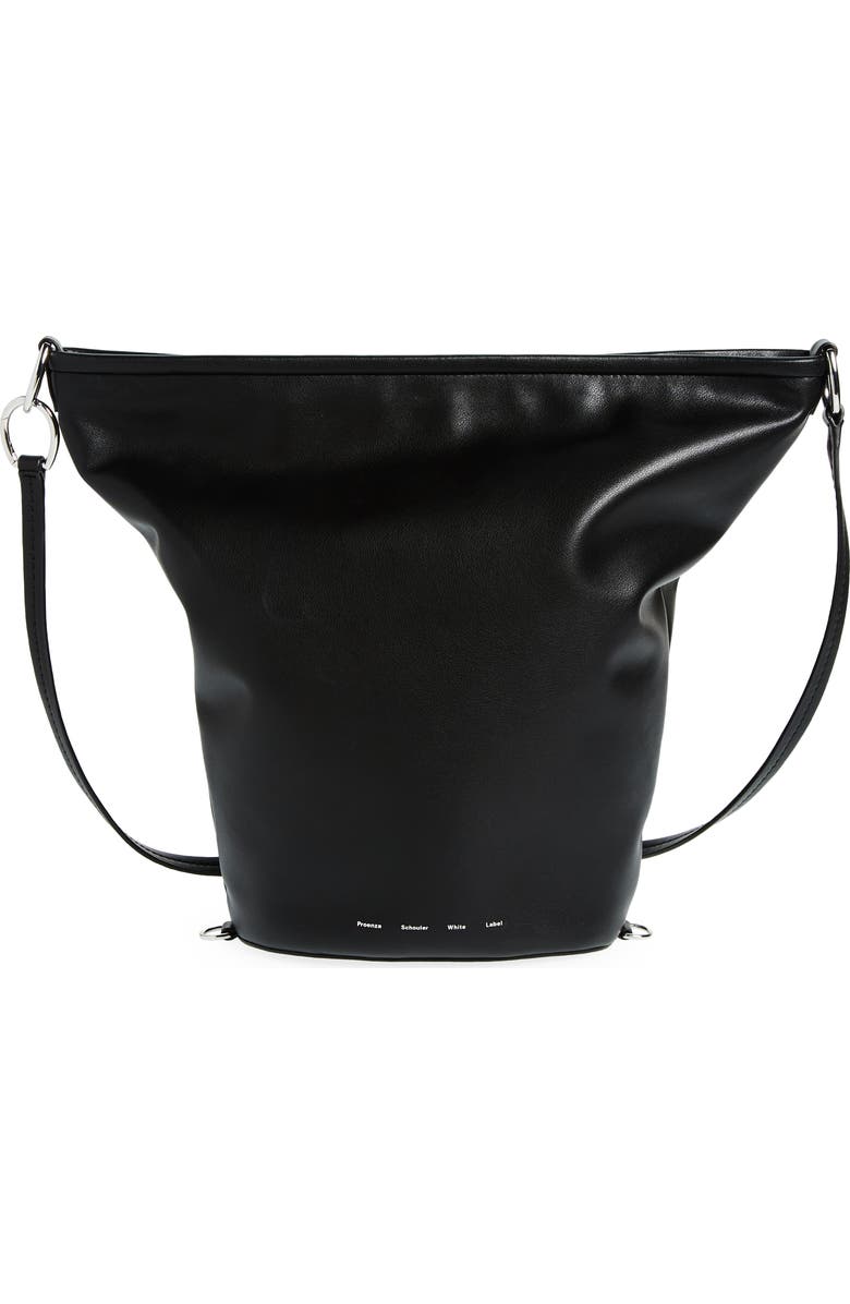 Proenza Schouler White Label Spring Leather Bucket Bag, Main, color,