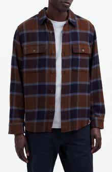 Madewell Easy Plaid Twill Shirt Jacket