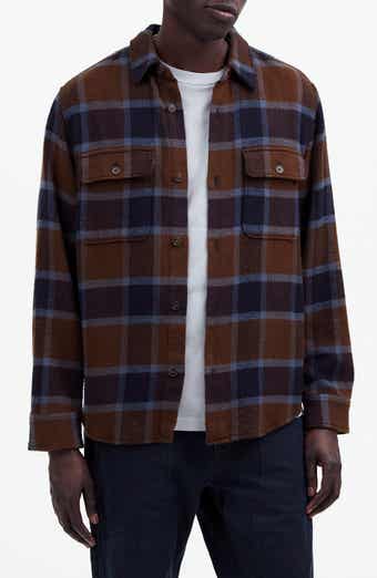 Madewell Easy Plaid Twill Shirt Jacket