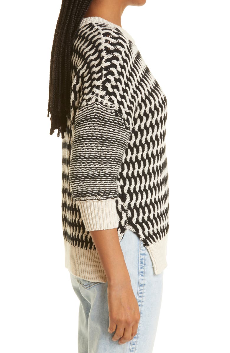 rag & bone Quinn Cotton & Cashmere Sweater, Alternate, color, 