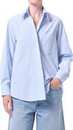 AGOLDE Aris Stripe Button-Up Shirt