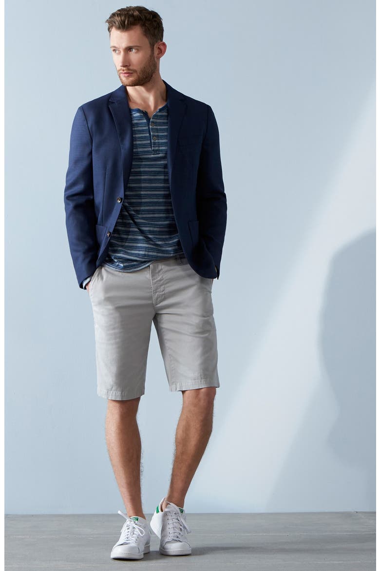 Griffin Regular Fit Chino Shorts, Alternate, color, WHITE