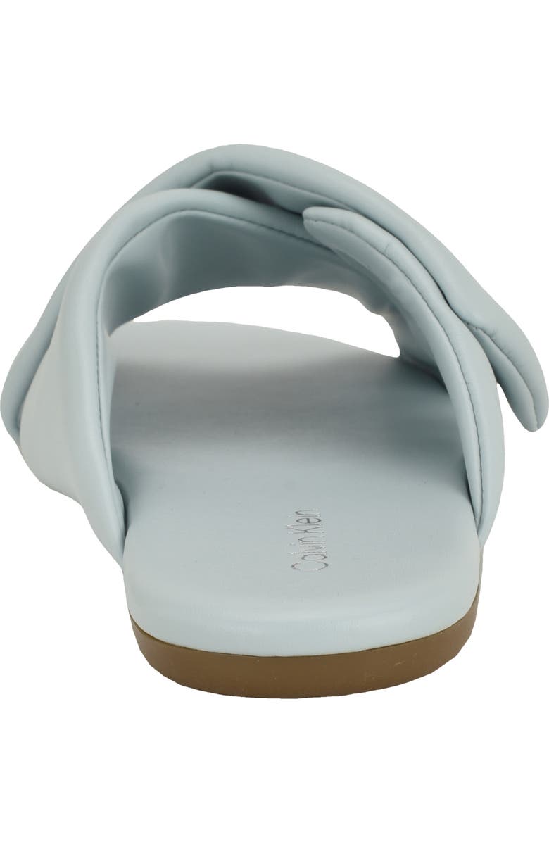 Calvin Klein Renley Slide Sandal, Alternate, color, Light Blue