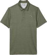 Lacoste Regular Fit Print Stretch Polo Shirt