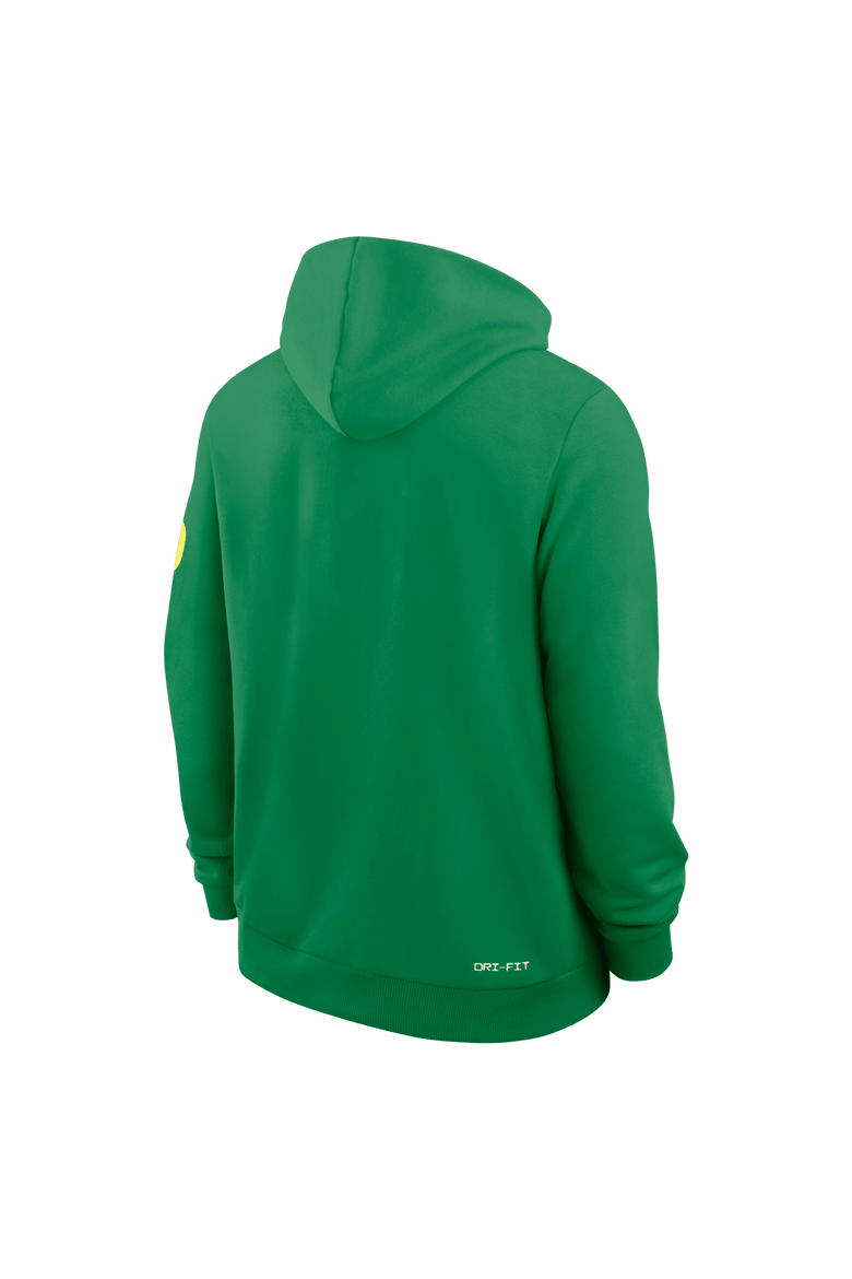 Men's Nike Green Oregon Ducks 2026 Sideline Standard Issue Dri-FIT Hoodie, Alternate, color, Green