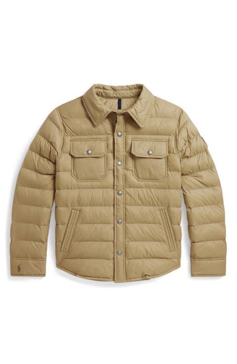 Kids' Quilted Water Repellent Jacket