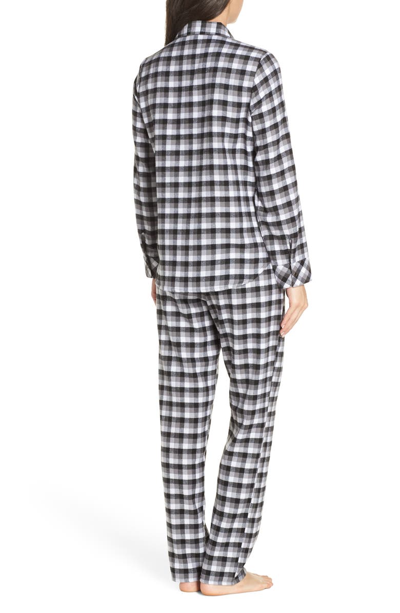 Make + Model Flannel Girlfriend Pajamas, Alternate, color,