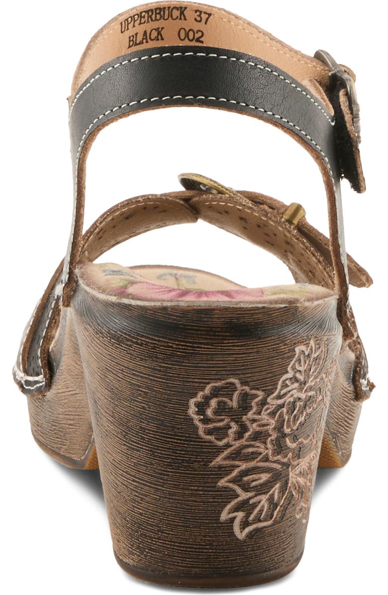 L'Artiste by Spring Step Upperbuck Ankle Strap Platform Sandal, Alternate, color,