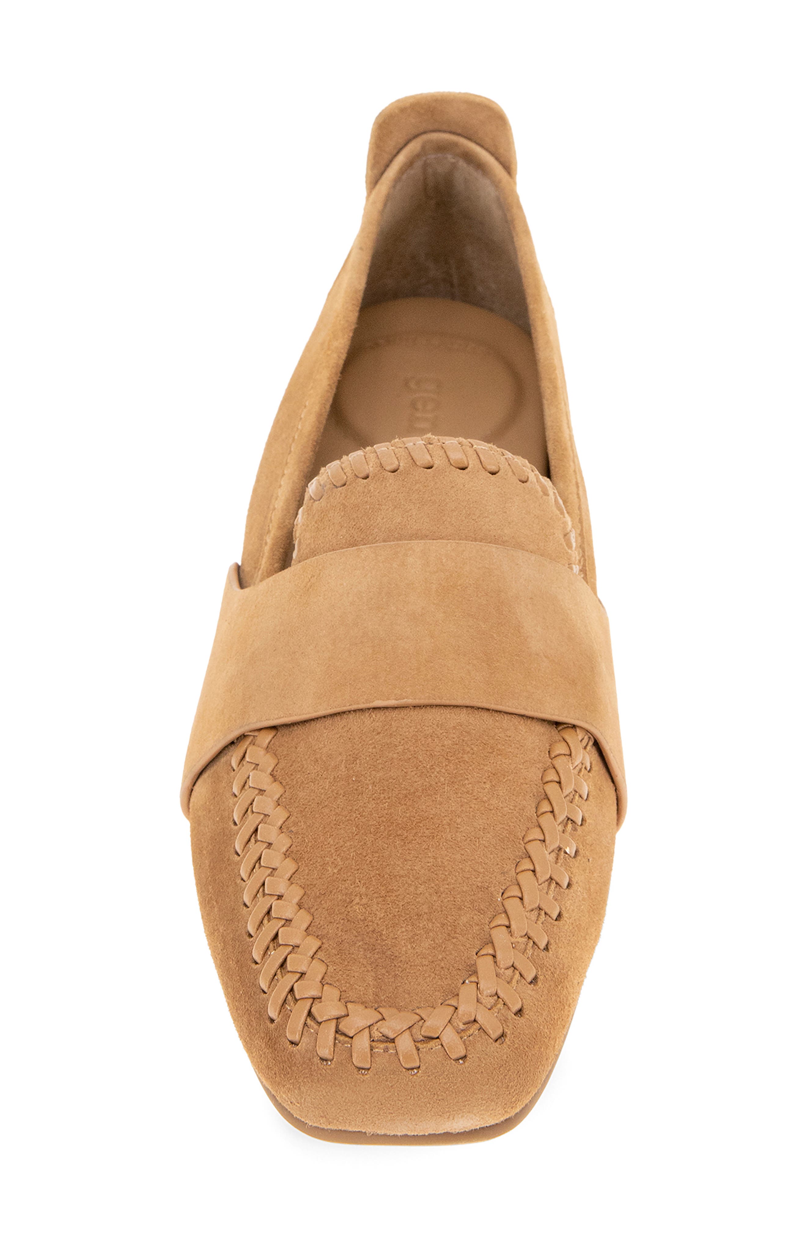 Gentle Souls Sandra Loafer, Alternate, color, Camel Suede