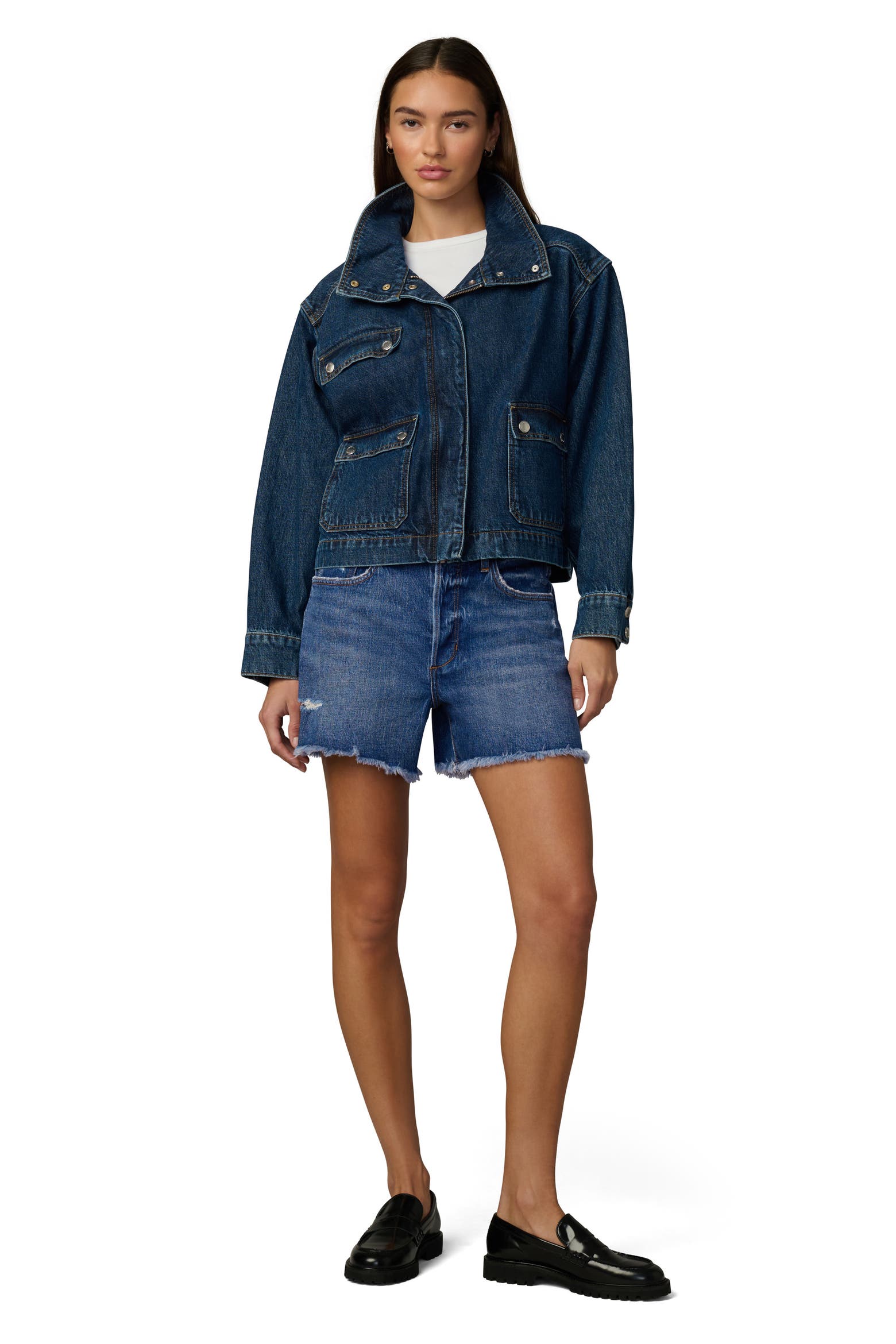 Cleaning Rugs Animation Joe's The Jessie High Waist Raw Hem Cutoff Shorts (Women) | Nordstromrack
