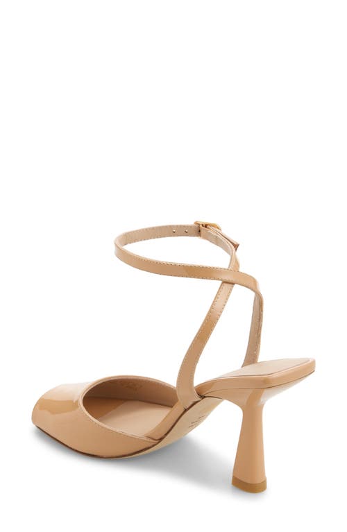 Stuart Weitzman Val Ankle Strap Sandal In Nude