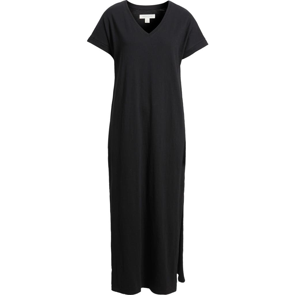 Shop Treasure & Bond Cotton V-neck Maxi Dress