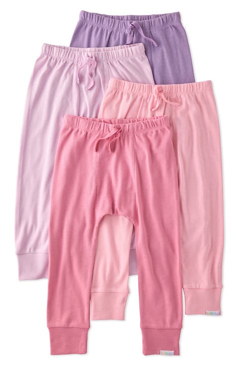 Kids' Jordan Assorted 4-Pack Organic Cotton Joggers (Toddler)