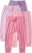 BUTTERBLU Kids' Jordan Assorted 4-Pack Organic Cotton Joggers