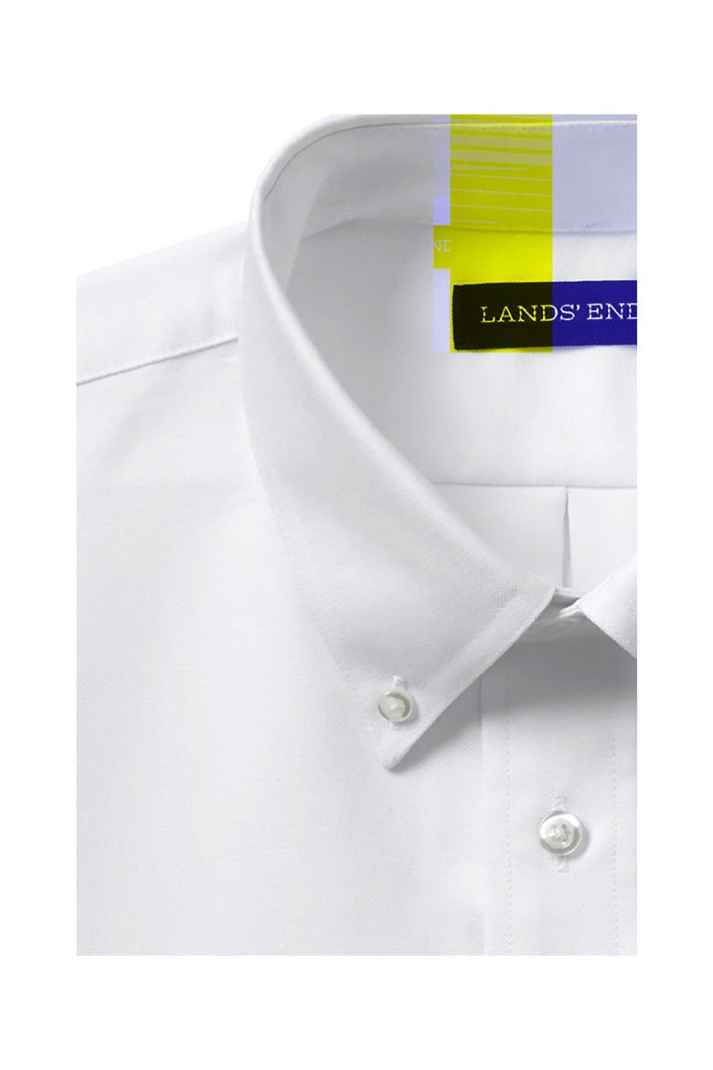 School Uniform  Long Sleeve Oxford Dress Shirt, Alternate, color, White