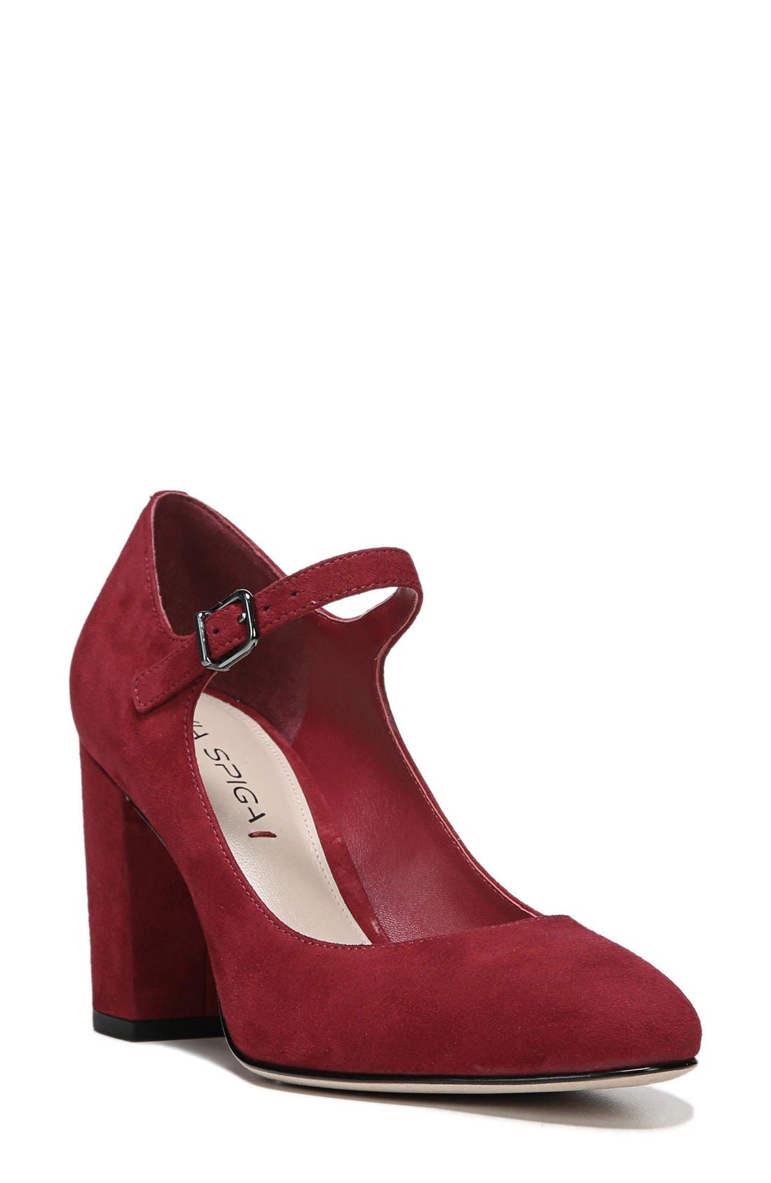 'Deanna' Mary Jane Pump, Main, color, POPPY