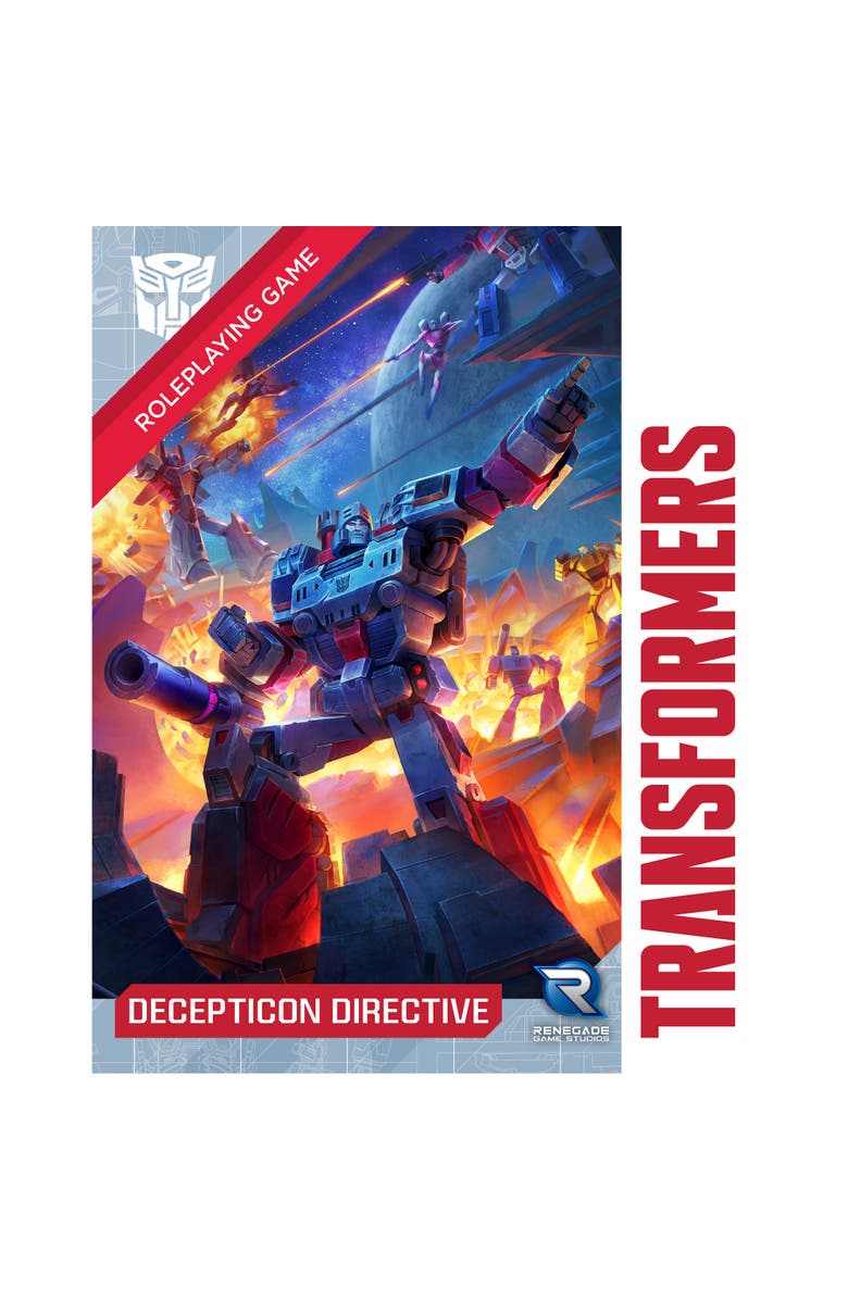 Renegade Game Studios Transformers Deception Directive Sourcebook Roleplaying Game, Alternate, color,