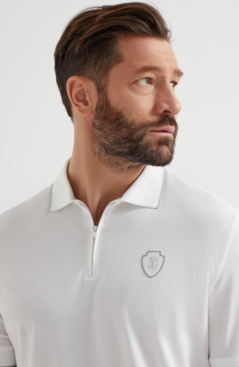 Brunello Cucinelli Piqué polo shirt, Alternate, color, 