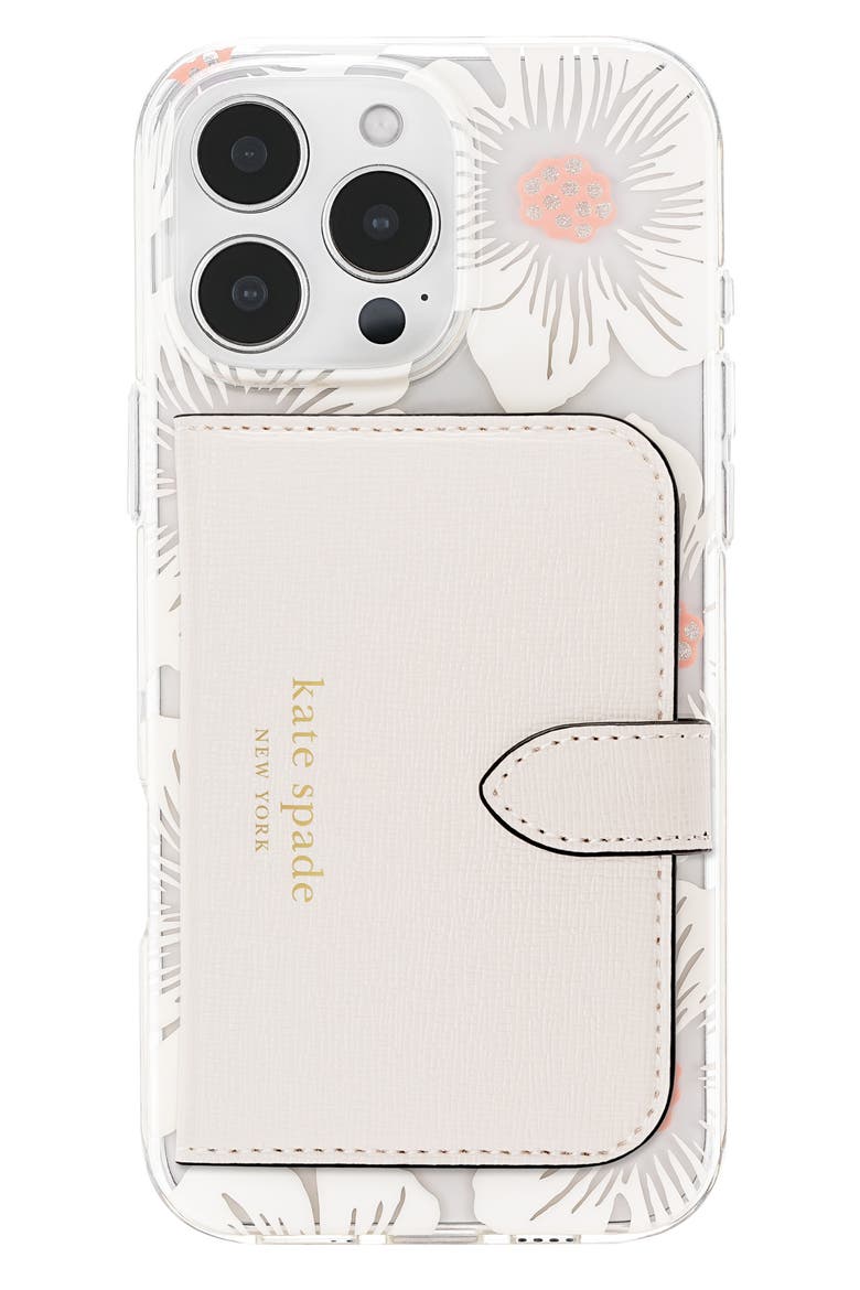 morgan magnetic wallet, Alternate, color, CREAM