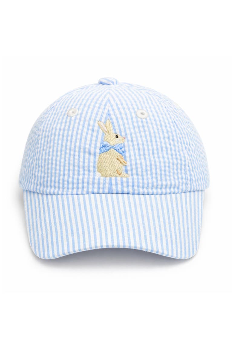 Bunny Baseball Hat, Main, color, Blue