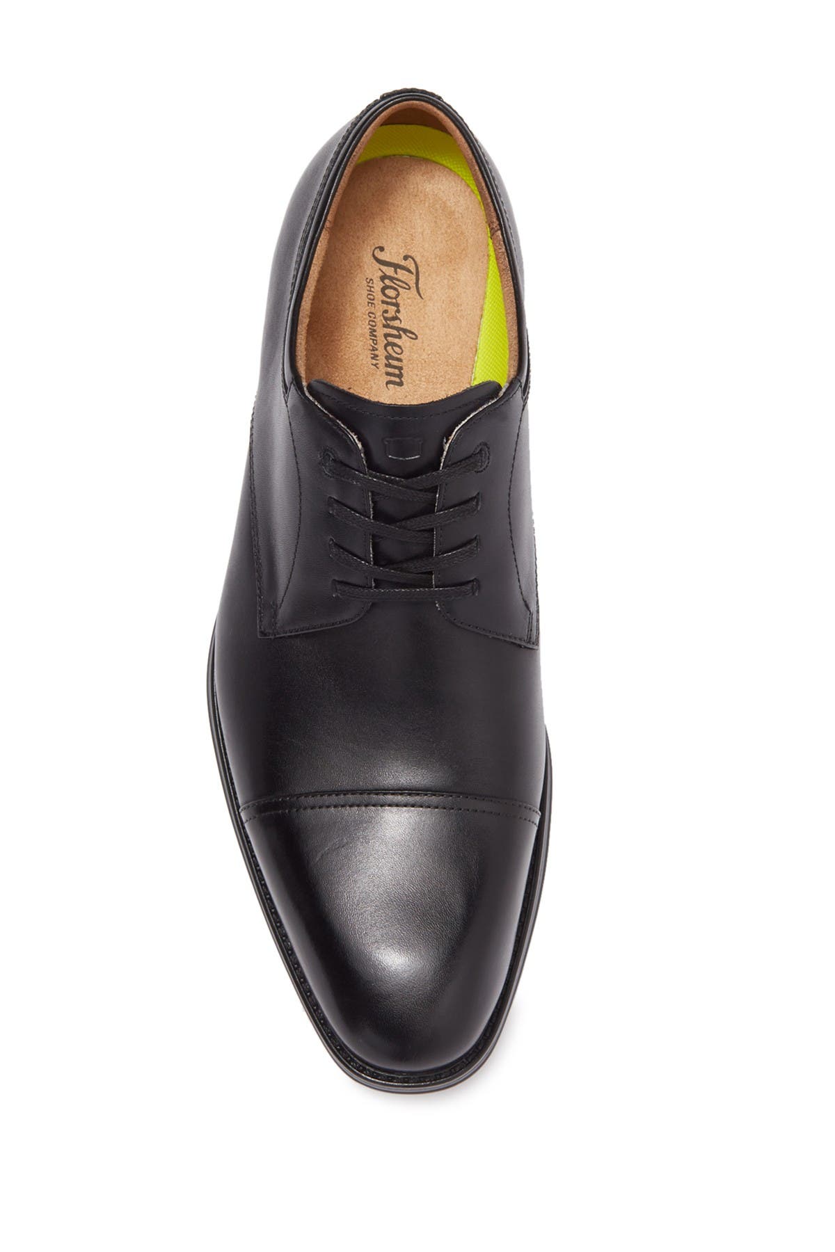 Florsheim Alanzo Leather Cap Toe Derby, Alternate, color, 