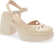 Wonders Ankle Strap Platform Pump