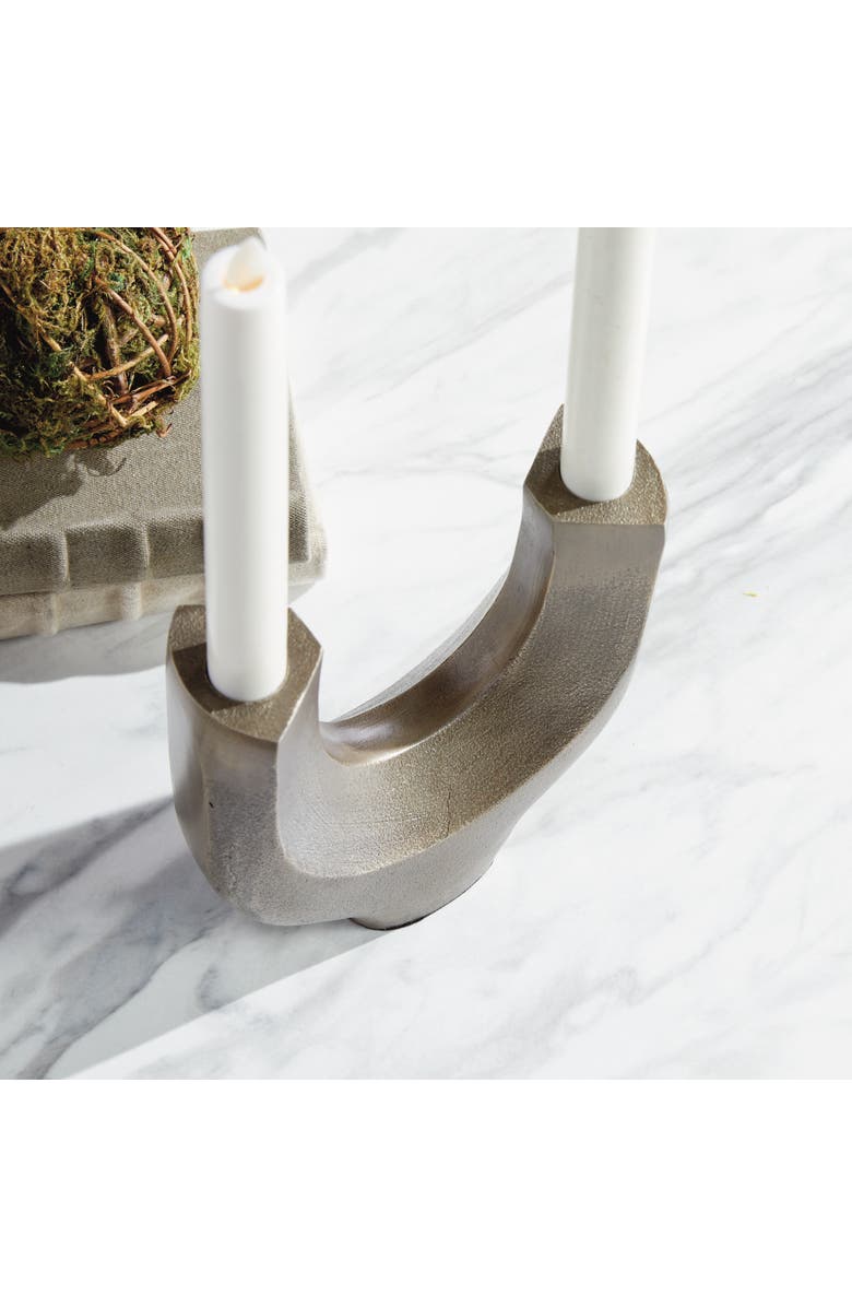 Napa Home & Garden Zoey 2-Taper Candelabra Candle Holder, Alternate, color,