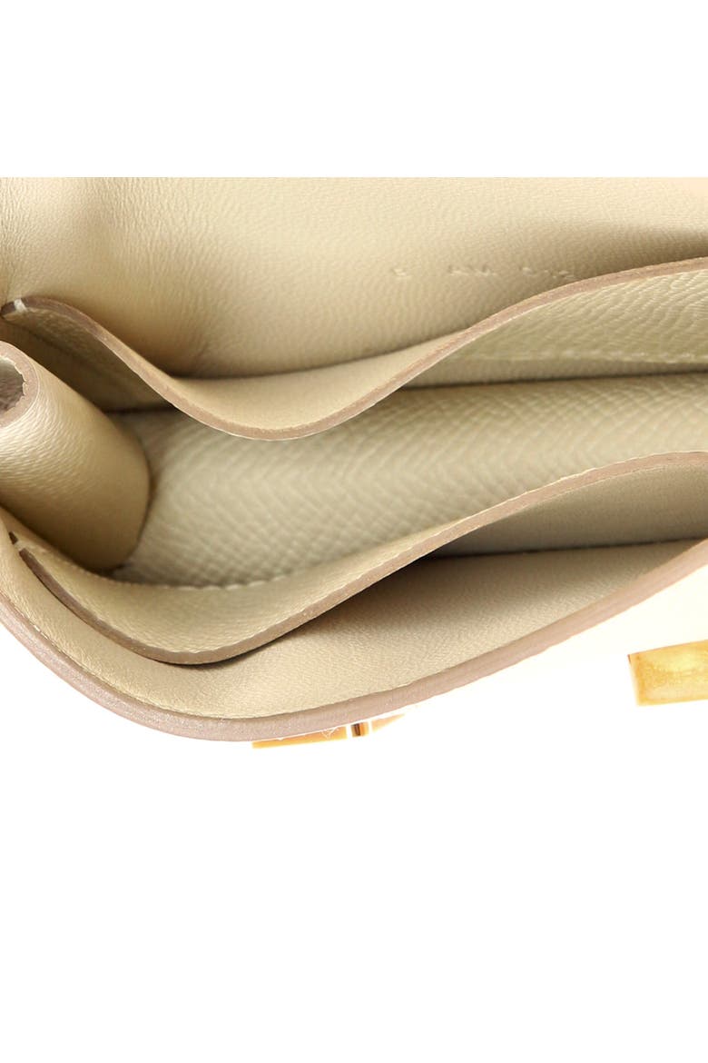 Constance Slim Wallet Epsom, Alternate, color, Craie