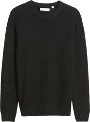 James Campbell Laggan Waffle Stitch Crewneck Sweater