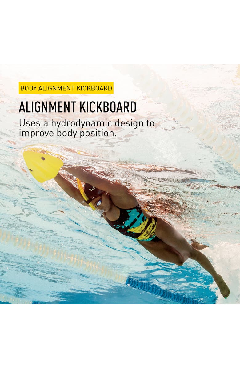 FINIS Alignment Kickboard Hydrodynamic, Alternate, color, Yellow
