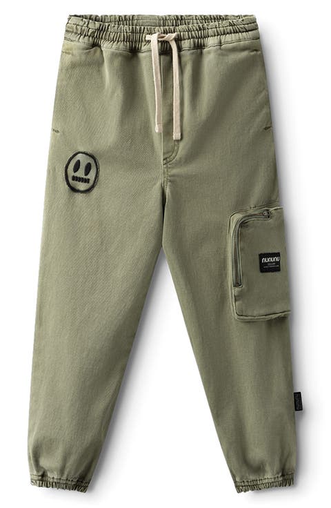 Kids' Smile Cotton Graphic Cargo Pants (Toddler, Little Kid & Big Kid)
