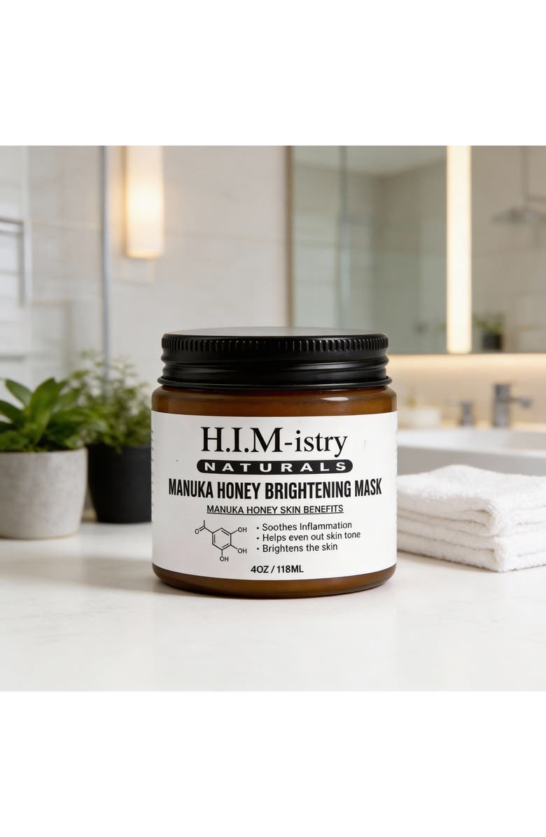 HIMistry Naturals Manuka Honey Brightening Mask, Alternate, color,
