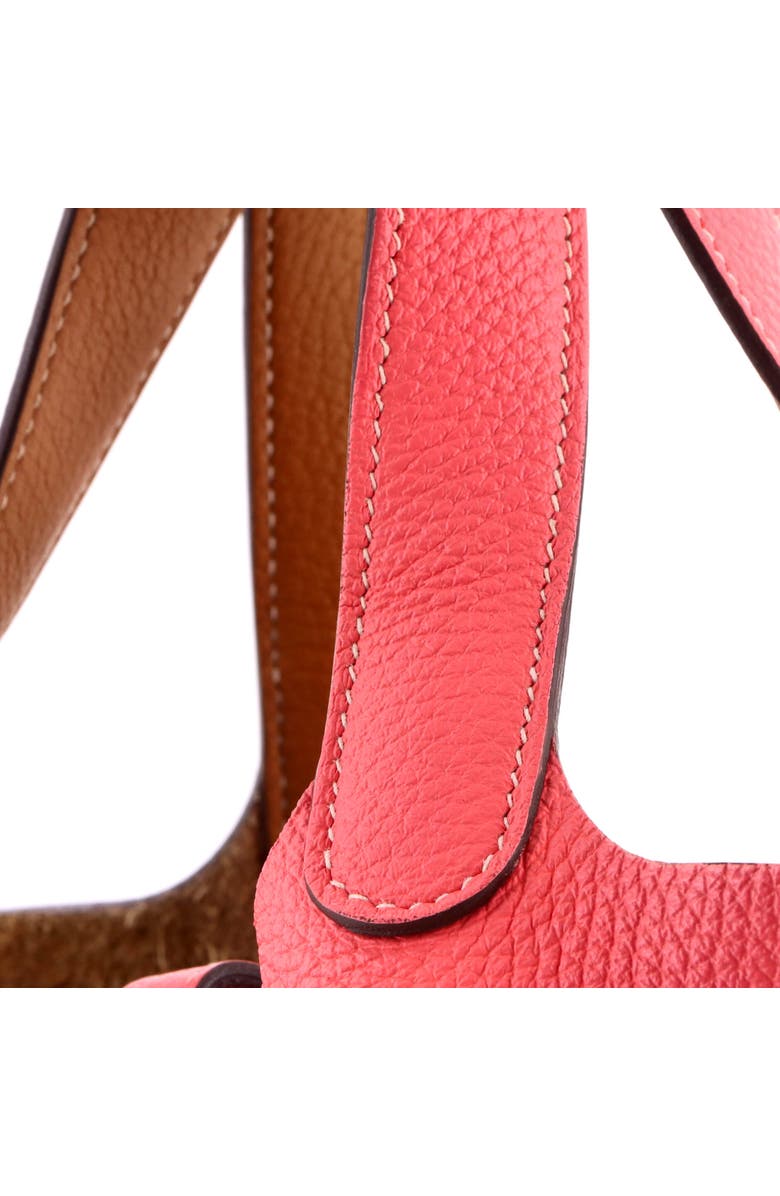 Pre-Owned Hermes Picotin Lock Bag Bicolor Clemence PM, Alternate, color, Bicolor - Rose Azalee/Sesame