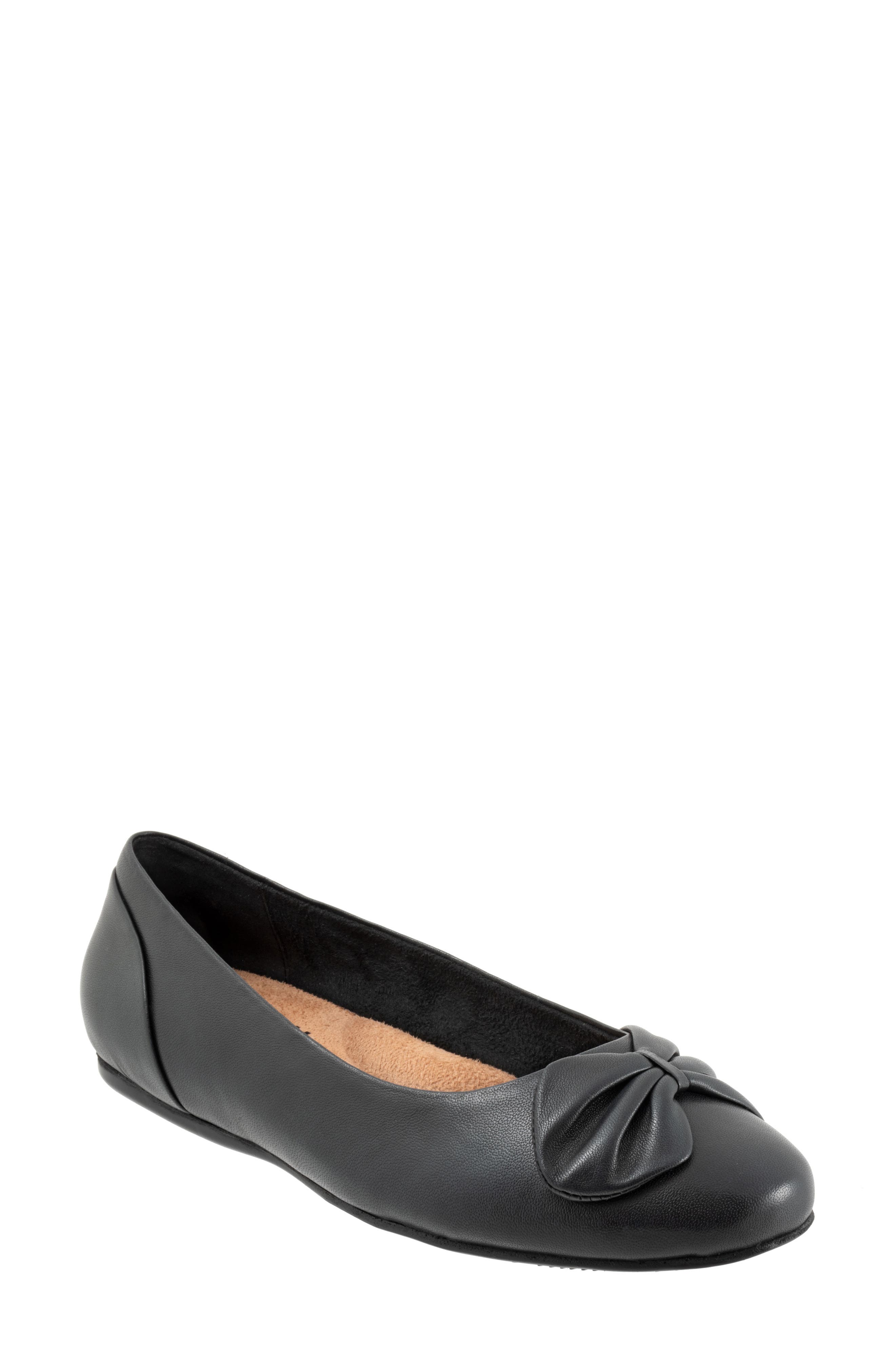 SoftWalk<sup>®</sup> Sofia Bow Ballet Flat, Main, color, 