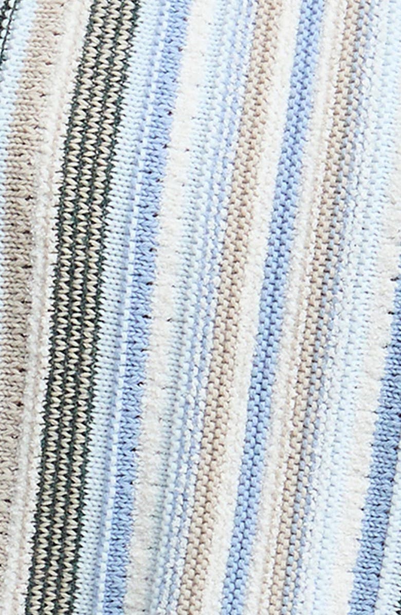 Barbour Josie Stripe Knit Cotton Blend Tank, Alternate, color, White/ Blue Multi