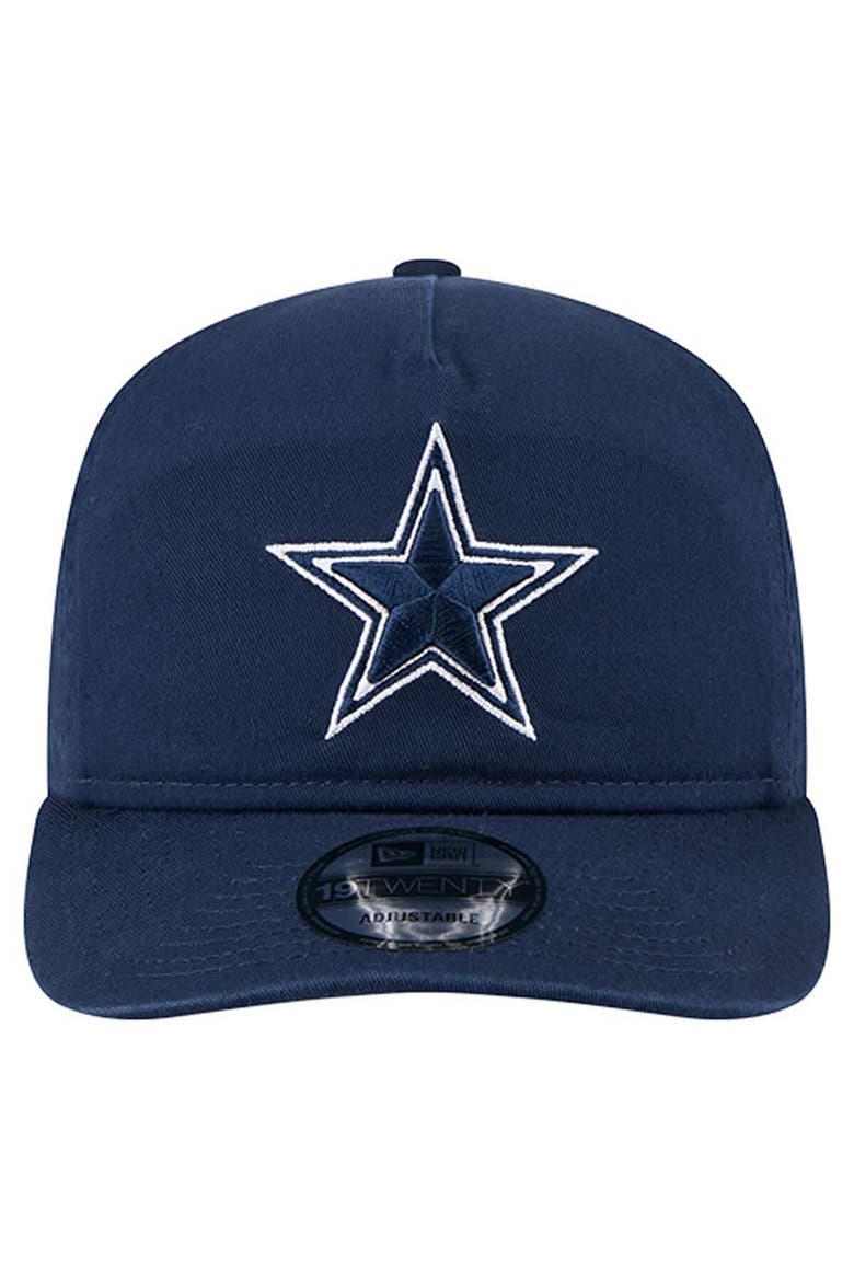 Men's New Era  Navy Dallas Cowboys Team 19TWENTY Adjustable Hat, Alternate, color, Navy